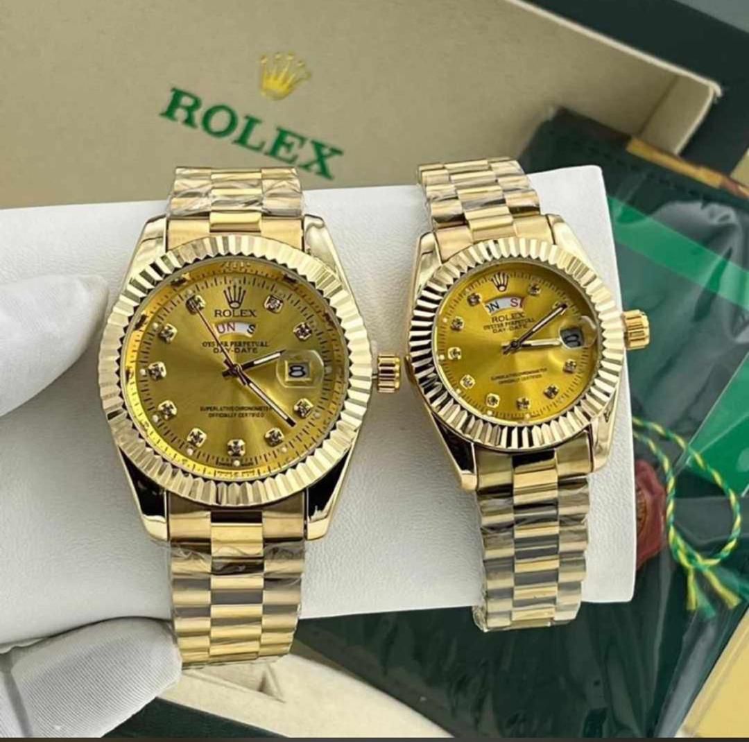 Montre Rolex Or Élégant